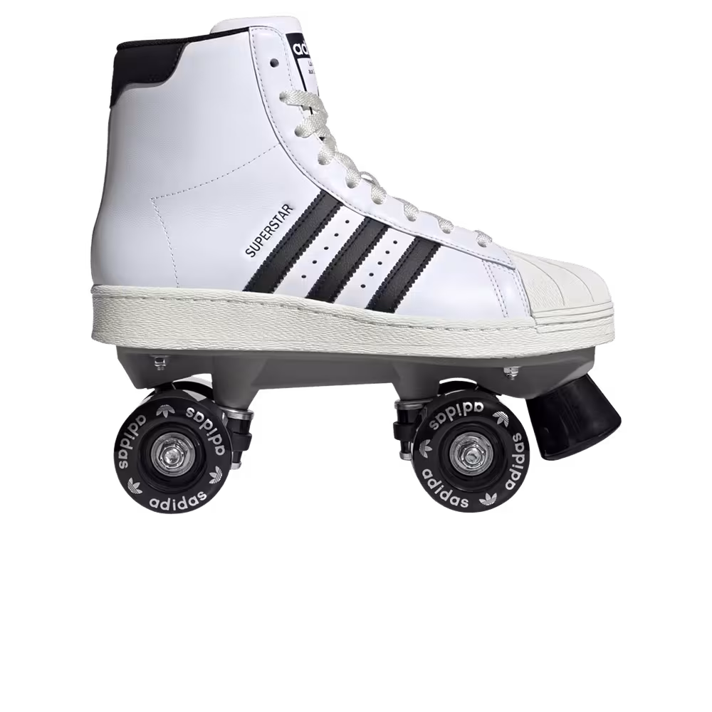adidas Women's Superstar 82 Skate White Black