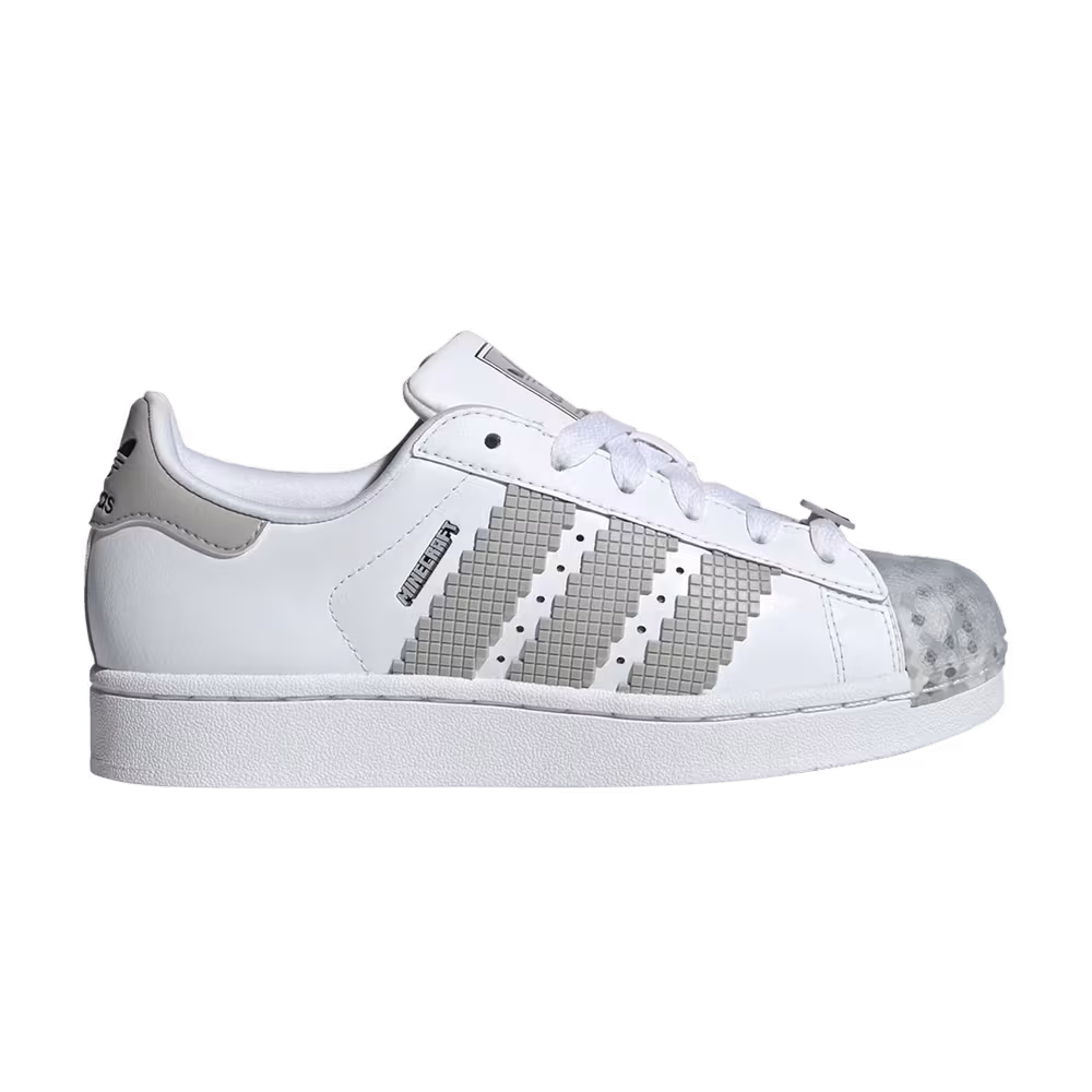 Minecraft x adidas Superstar J Skeleton