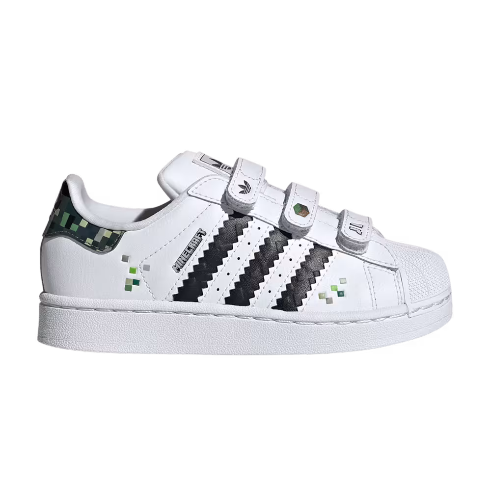 Minecraft x adidas Superstar 2 C Creeper