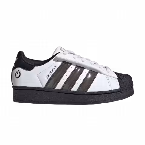 adidas Superstar Comfort Closure EL C 'Led Lights Stripes - White Black'