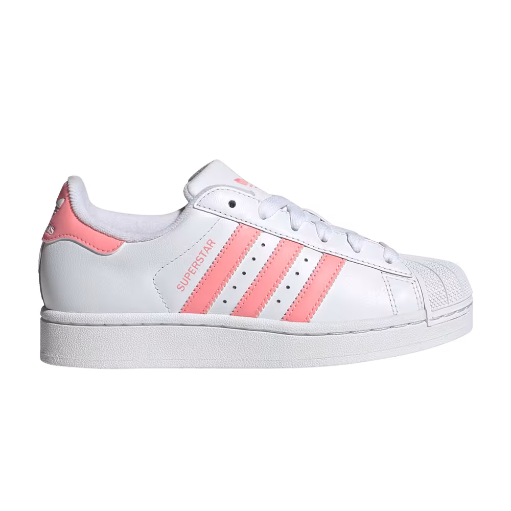 adidas Superstar 2 J White Semi Pink Spark