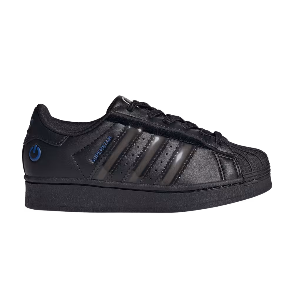 adidas Superstar Comfort Closure EL C Led Lights Stripes - Black Preloved Violet