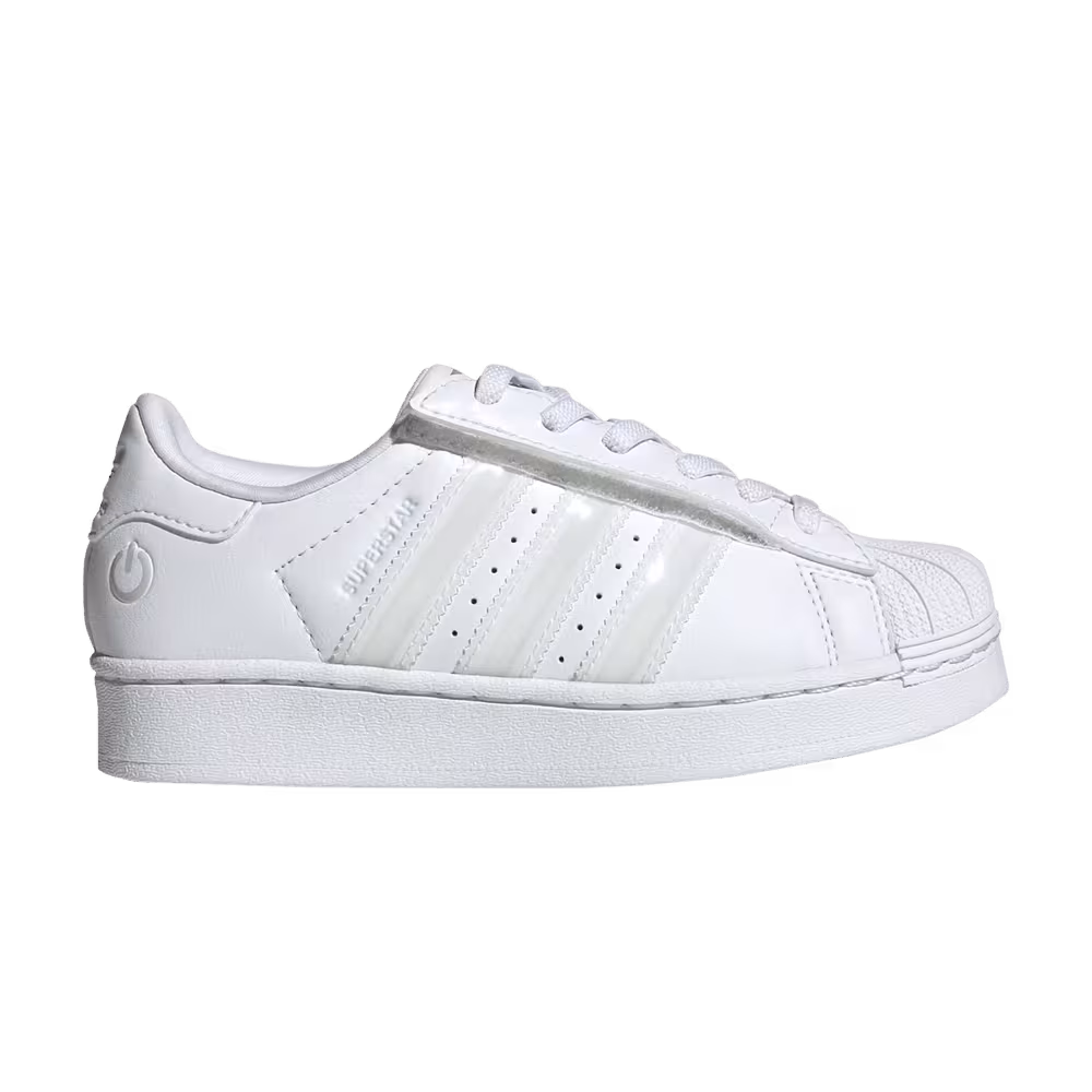 adidas Superstar Comfort Closure EL C Led Lights Stripes - Triple White