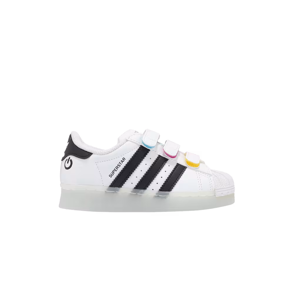 Adidas Superstar CF C LED Lights Pack - White Black