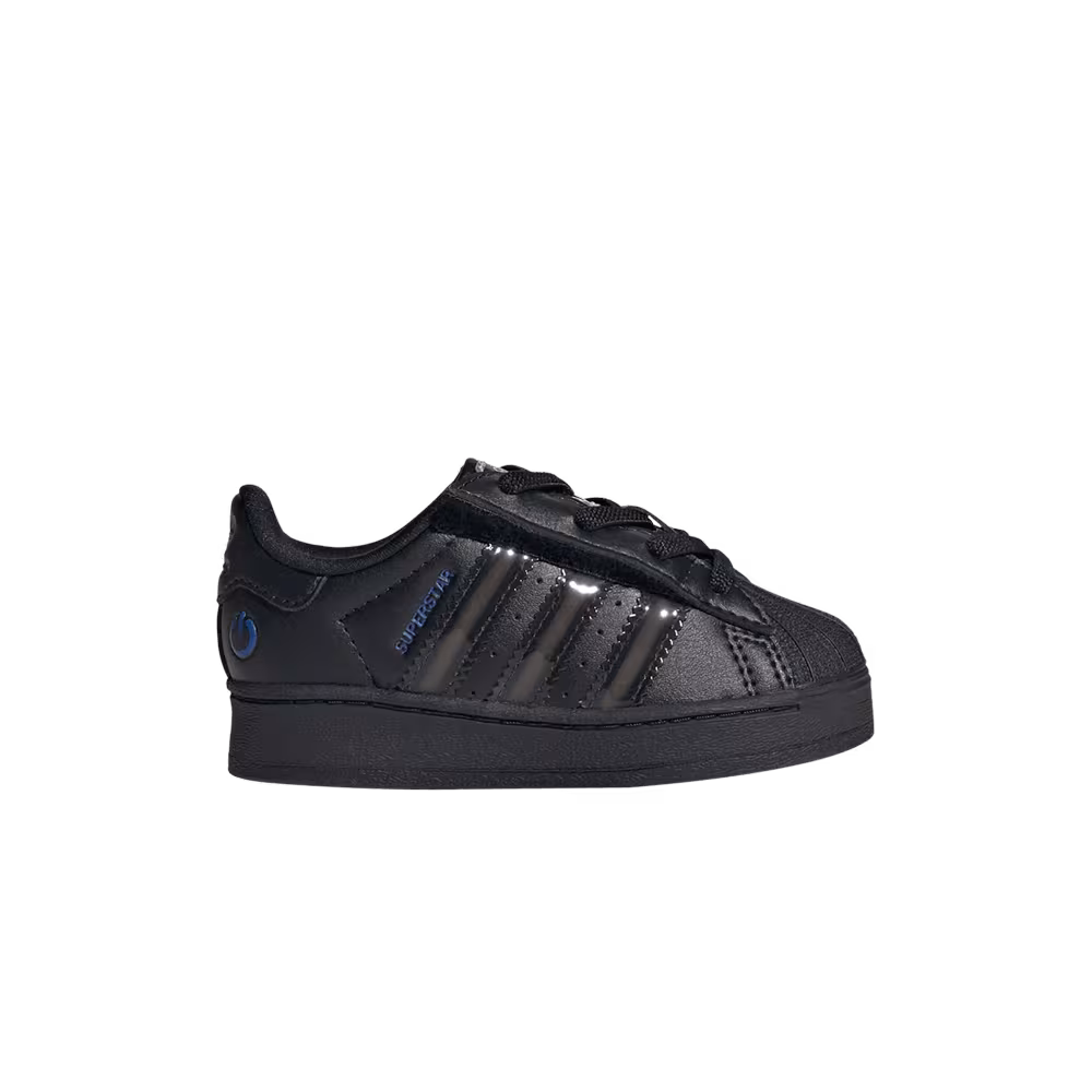 adidas Superstar Comfort Closure EL I Led Lights Stripes - Black Preloved Violet