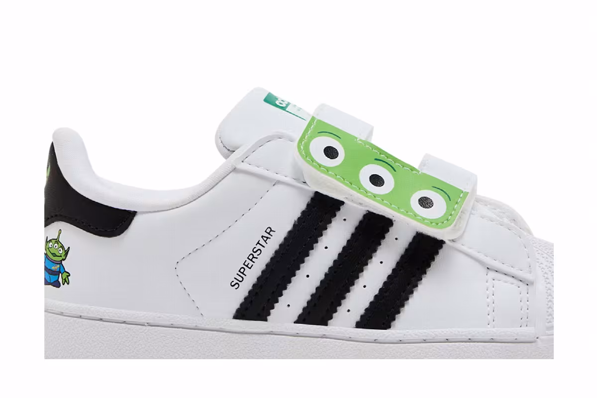 Toy Story x adidas Superstar 2 Comfort Closure I Alien, view 3