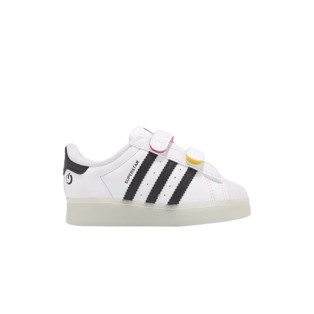 Adidas Superstar CF I LED Lights Pack - White Black