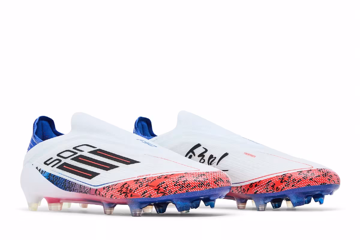 Son Heung-Min x adidas Adizero F50 Elite Laceless FG TAEGEUK7, view 9