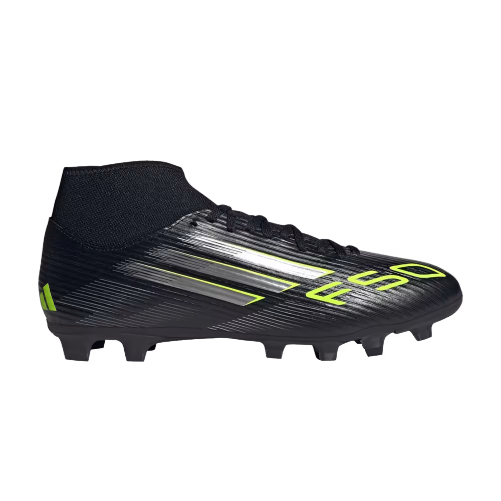 adidas Adizero F50 Club Mid FG MG Electric Stealth Pack
