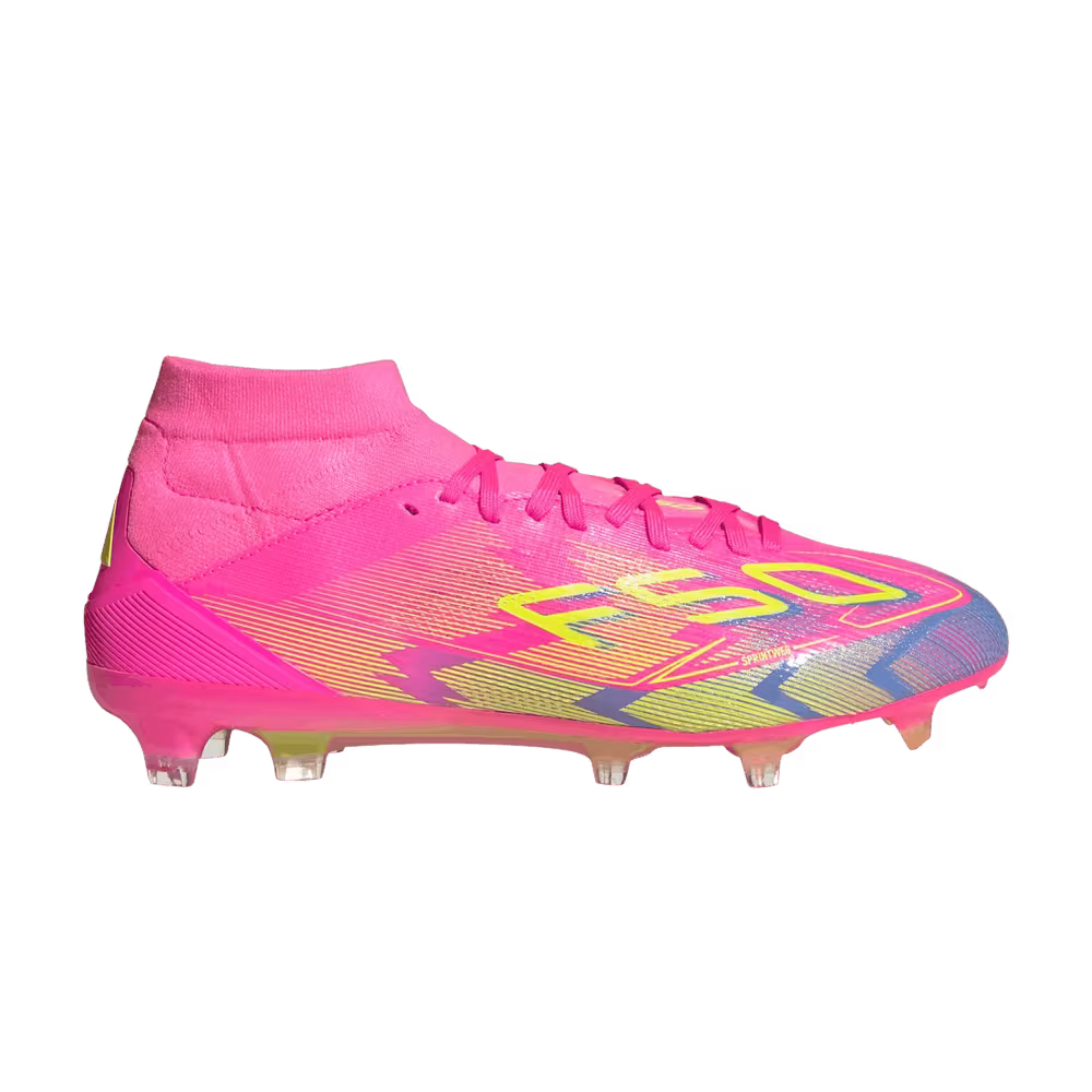 adidas Women's Adizero F50 Pro Mid FG Mystic Victory Pack