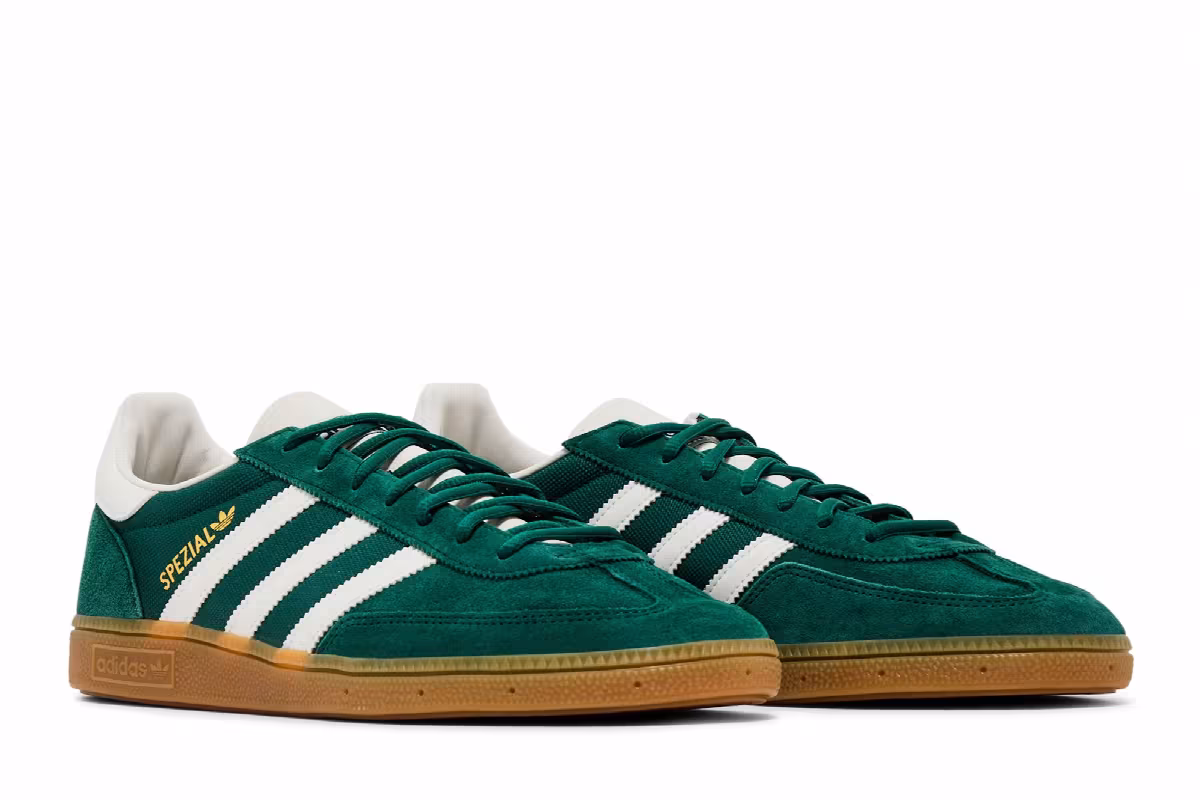 adidas Handball Spezial Collegiate Green White, view 9