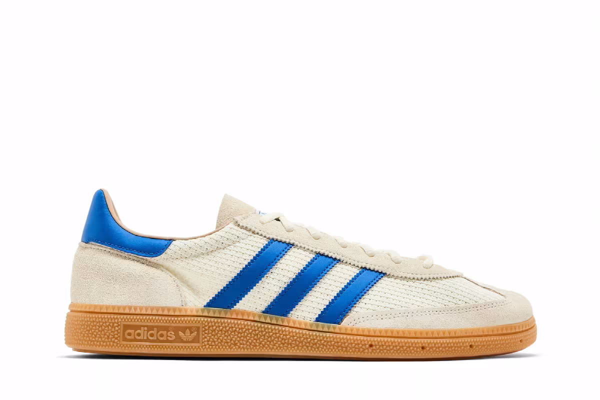 adidas Handball Spezial Cream White Blue Gum, view 2
