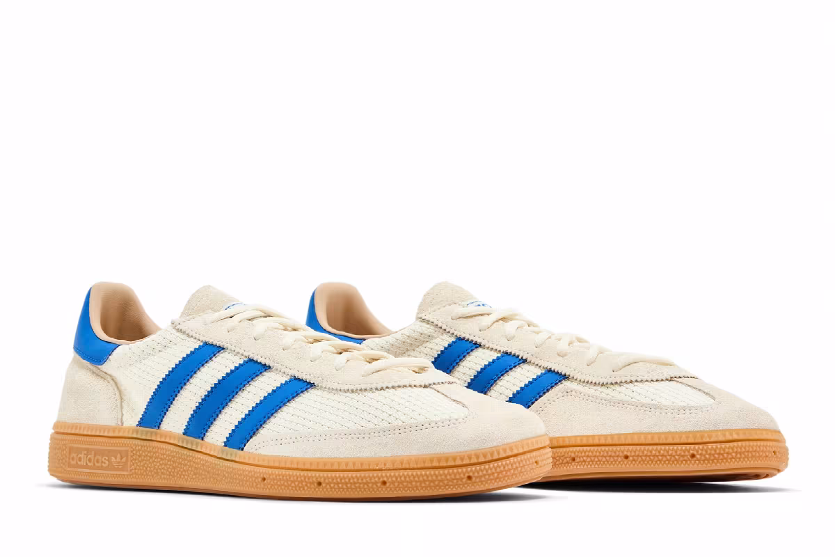 adidas Handball Spezial Cream White Blue Gum, view 9