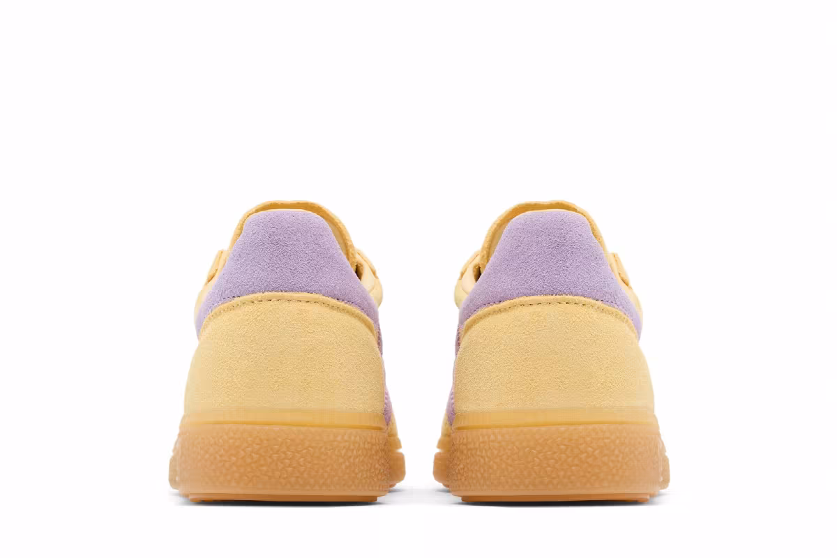 adidas Women's Handball Spezial Orange Tint Powder Plum, view 7