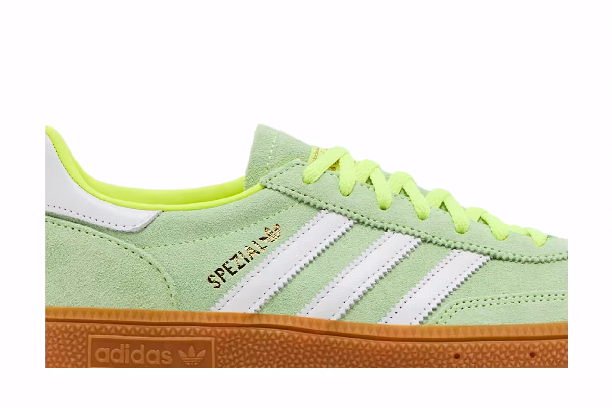 adidas Women's Handball Spezial Solar Yellow, view 3