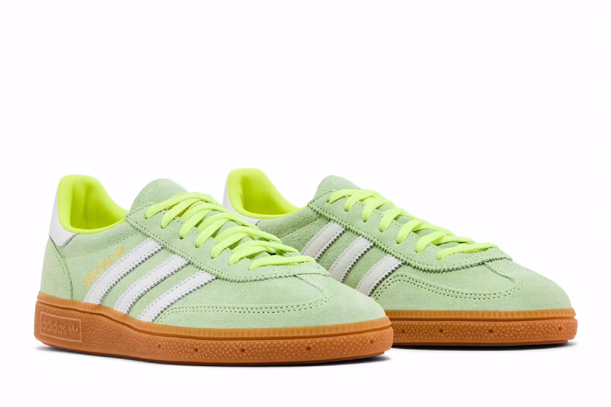 adidas Women's Handball Spezial Solar Yellow, view 9