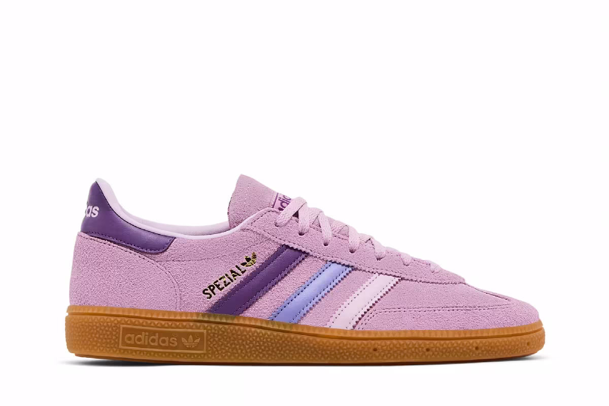 adidas Women's Handball Spezial All Purple, view 2
