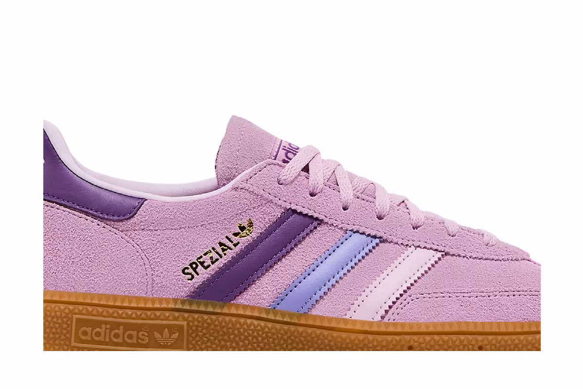 adidas Women's Handball Spezial All Purple, view 3