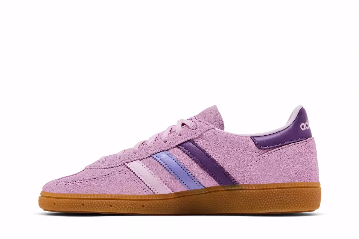adidas Women's Handball Spezial All Purple, view 4