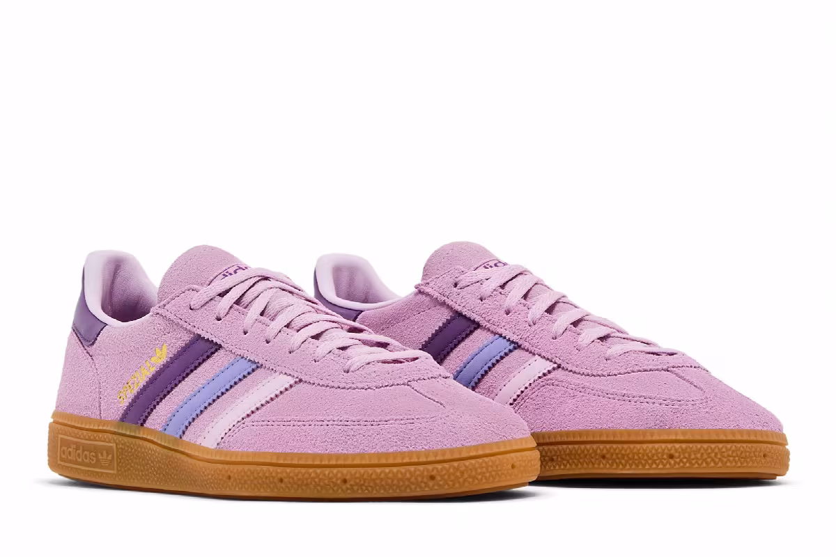 adidas Women's Handball Spezial All Purple, view 9