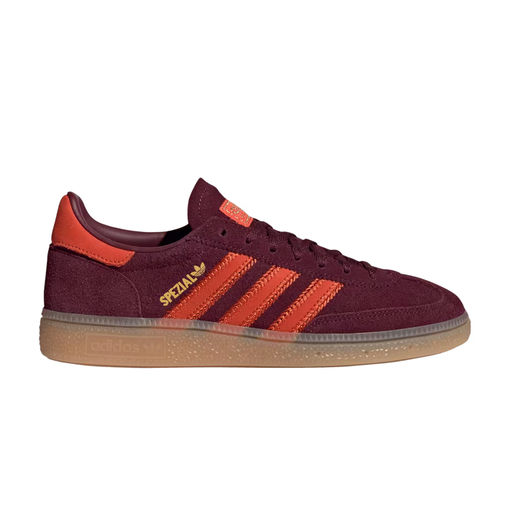 adidas Women's Handball Spezial Maroon Preloved Red Gum