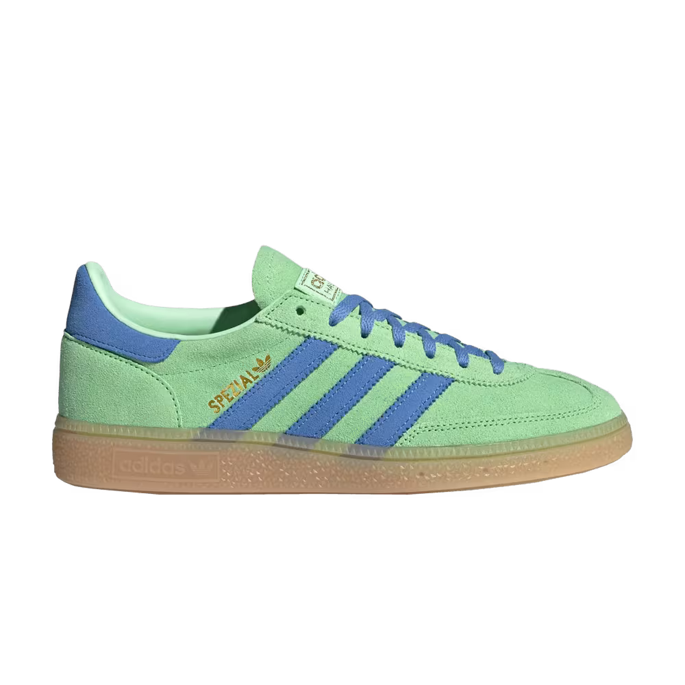 adidas Women's Handball Spezial Lime Burst Blue Fusion