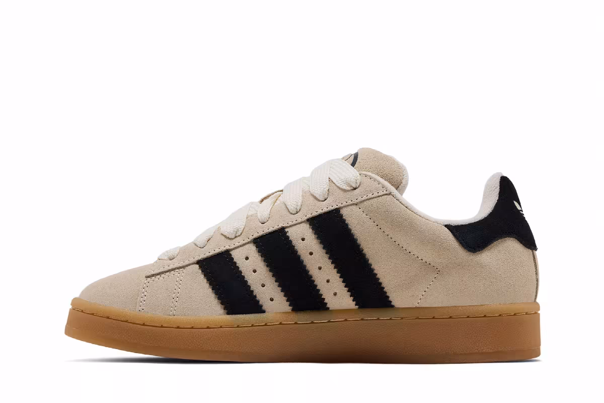 adidas Campus 00s Cream Gum Black, view 4