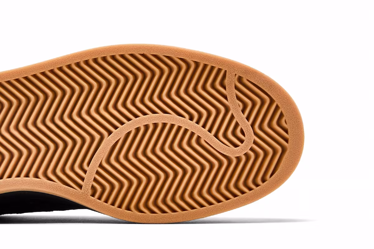 adidas Campus 00s Trefoil - Black White Gum, view 6