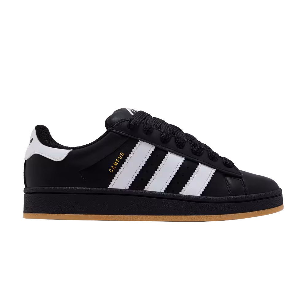 adidas Campus 00s Core Black Leather Gum