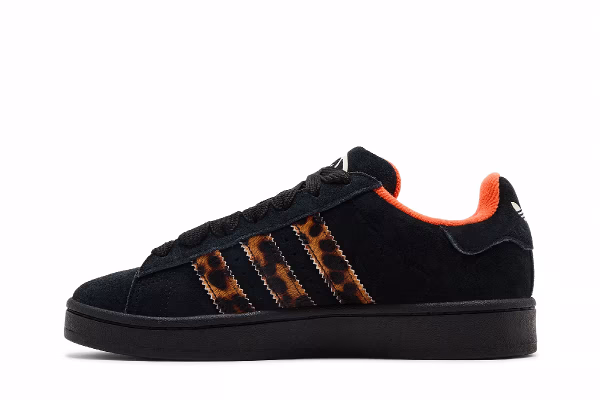 Adidas Women's Campus 00s Cheetah Stripes - Black, view 4