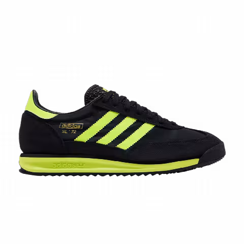 adidas SL72 RS 'Black Solar Yellow'