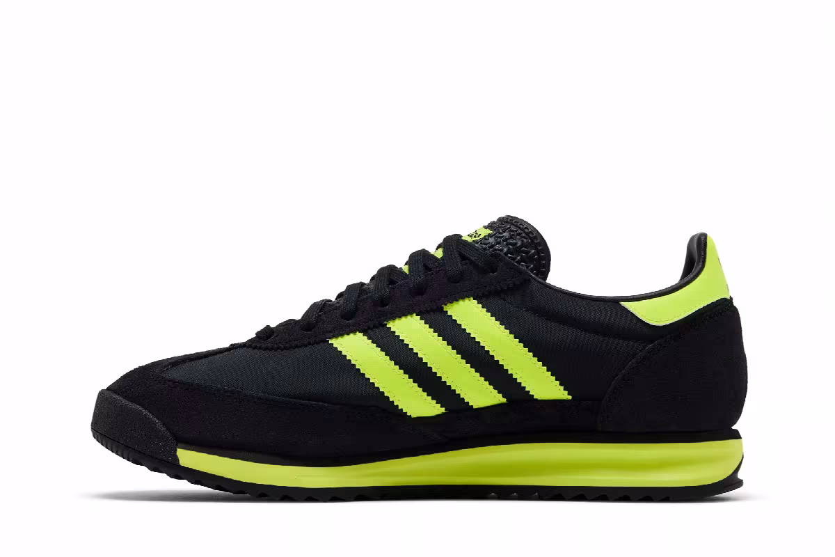 adidas SL72 RS Black Solar Yellow, view 4