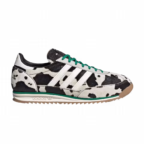 adidas Wmns SL72 OG 'Cowprint - Core Black Court Green'