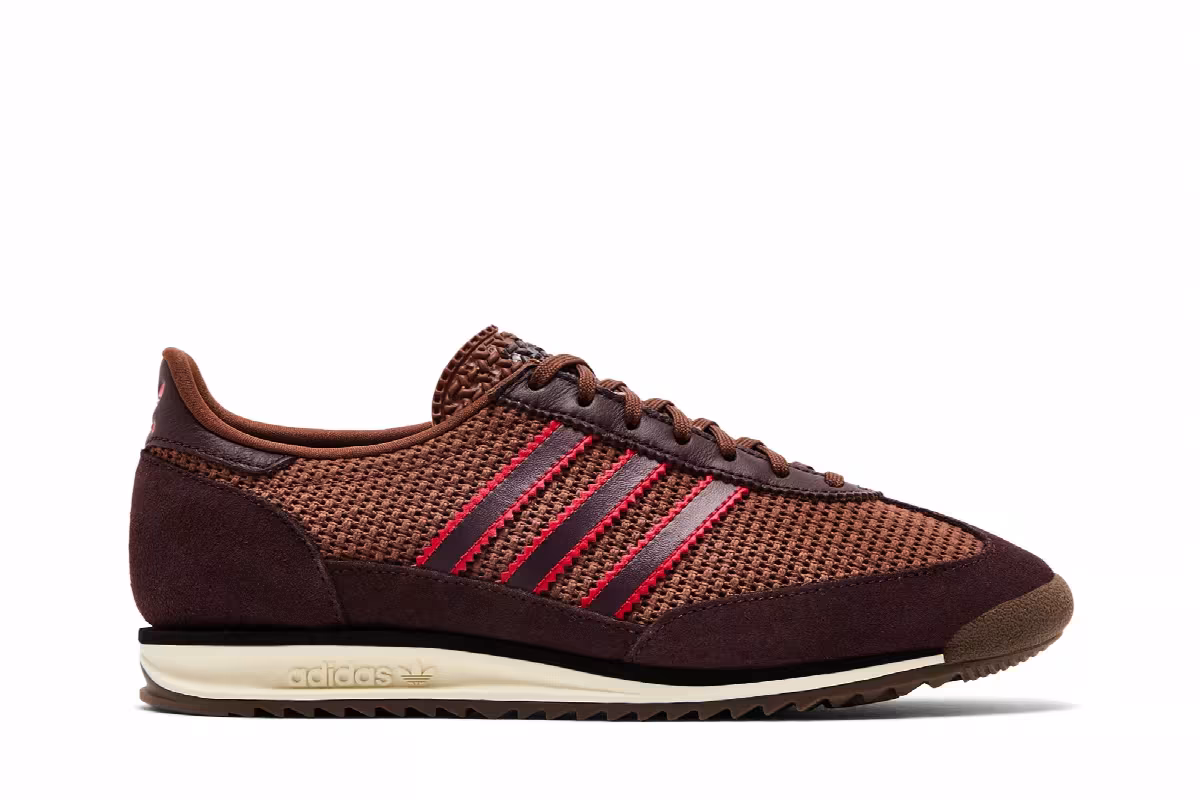 adidas Women's SL72 OG Preloved Brown, view 2