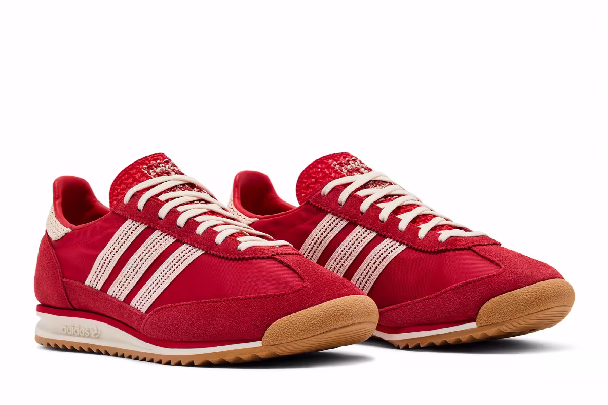 adidas Women's SL72 OG Crochet Pack - Scarlet, view 9