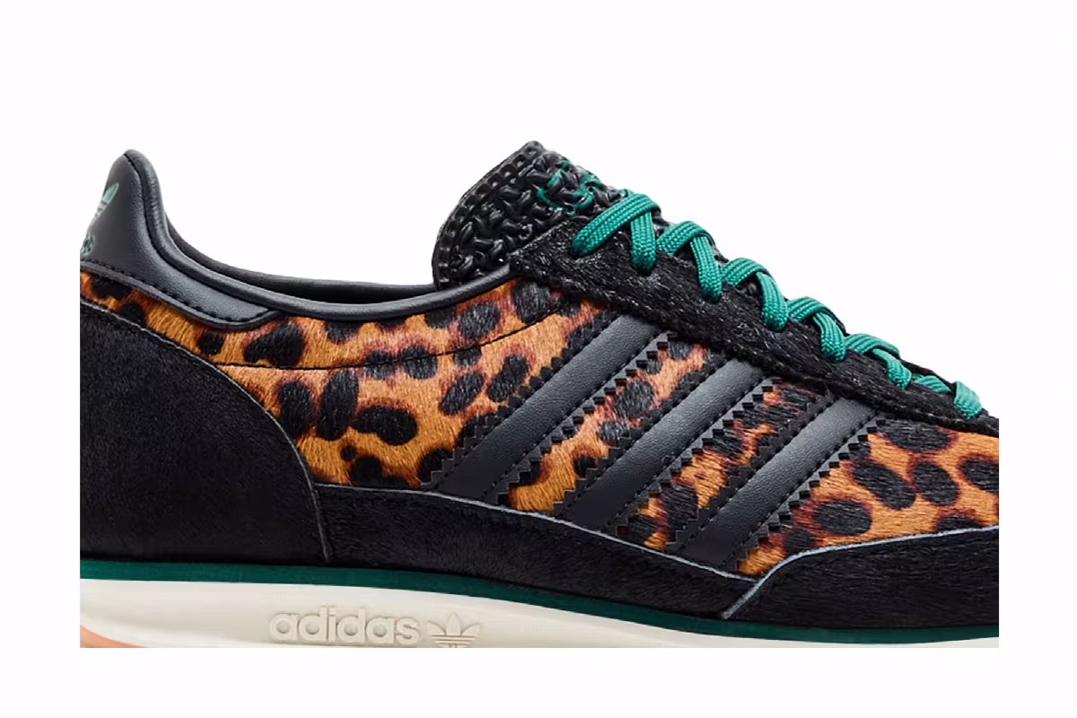 adidas Women's SL72 OG Cheetah Pack - Collegiate Green, view 3