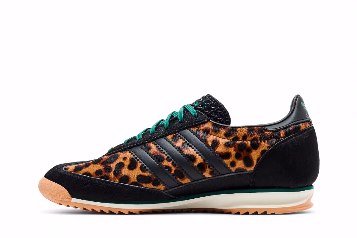 adidas Women's SL72 OG Cheetah Pack - Collegiate Green, view 4