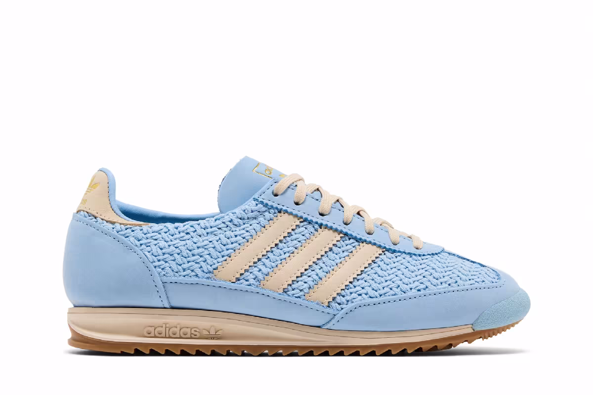 adidas Women's SL72 OG Crochet Pack - Clear Sky, view 2