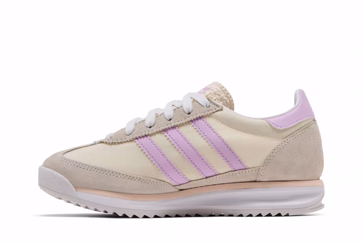 adidas SL72 RS J Chalk White Bliss Lilac, view 4