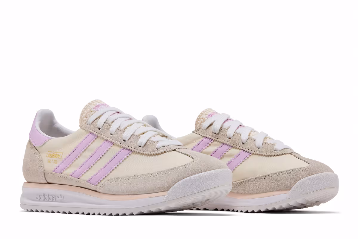 adidas SL72 RS J Chalk White Bliss Lilac, view 9