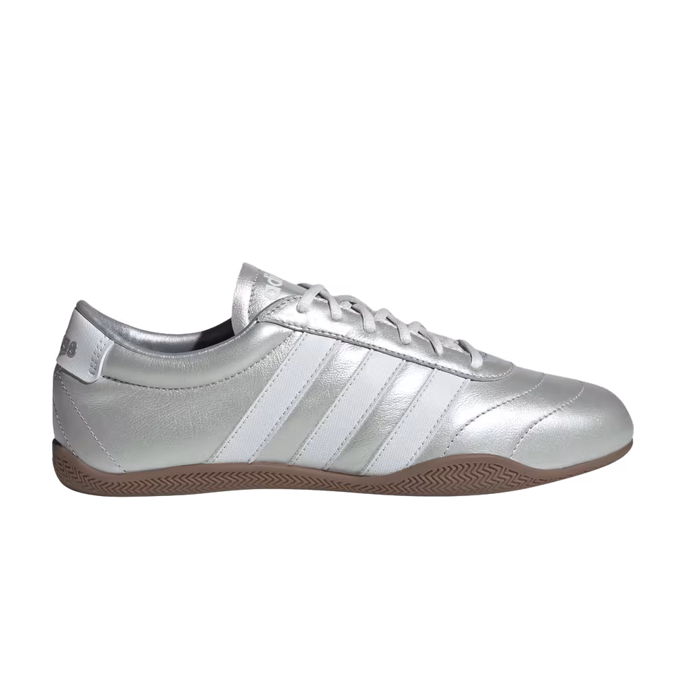 adidas Women's Grand Court Lo Silver Metallic Gum