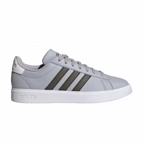 adidas Grand Court 'Halo Silver Shadow Olive'
