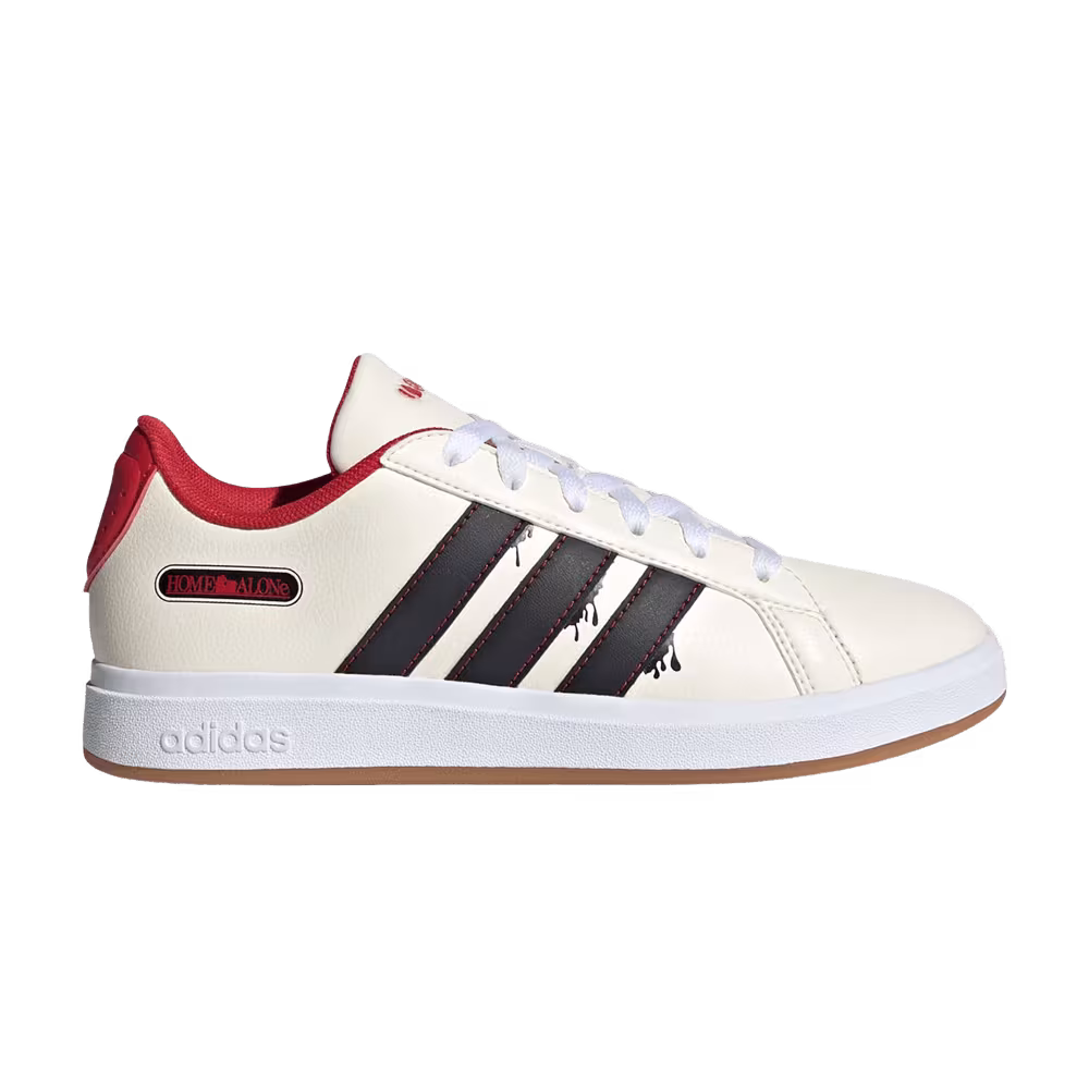 20th Century Fox Home Alone x adidas Grand Court Cream White/Core Black/Collegiate Red