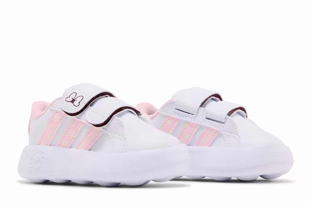 Disney x adidas Grand Court I Minnie Mouse - Pink Polka Dots, view 9