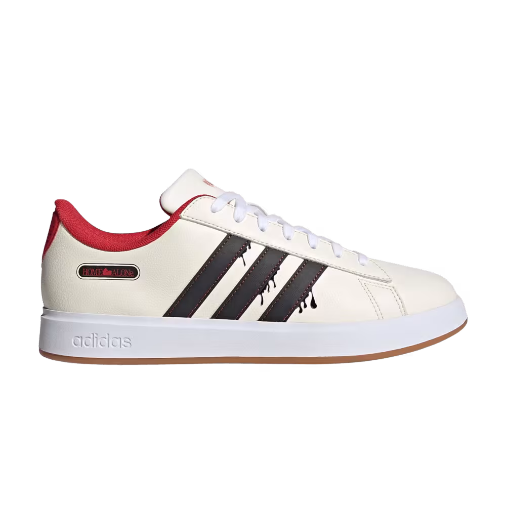 20th Century Fox Home Alone x adidas Grand Court Cream White/Core Black/Collegiate Red