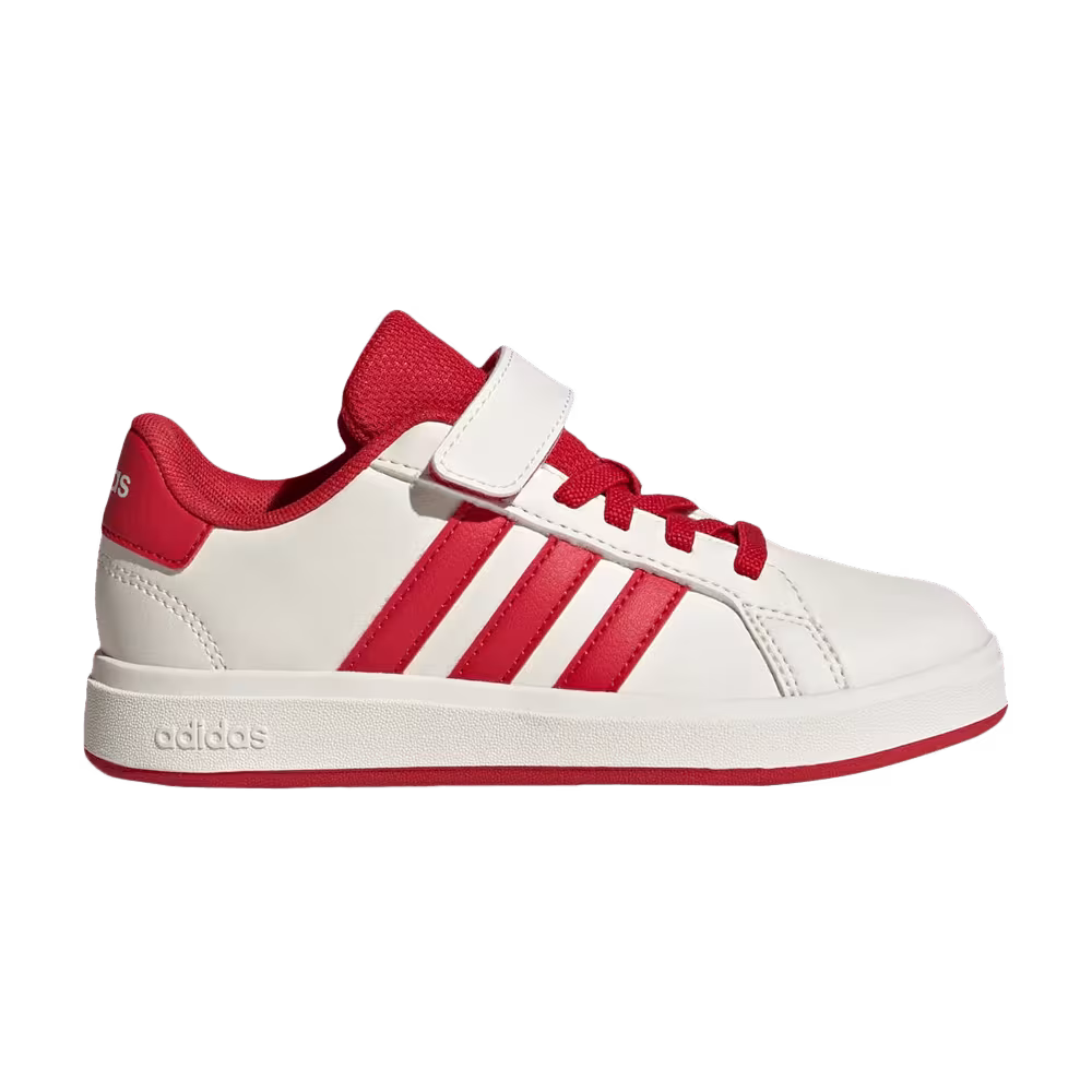 adidas Grand Court 2.0 C Off White Collegiate Red