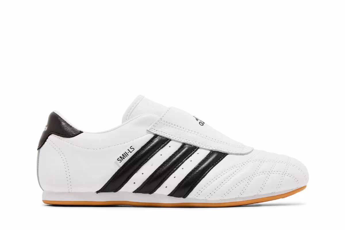 adidas Women's Taekwondo White Black Gum, view 2