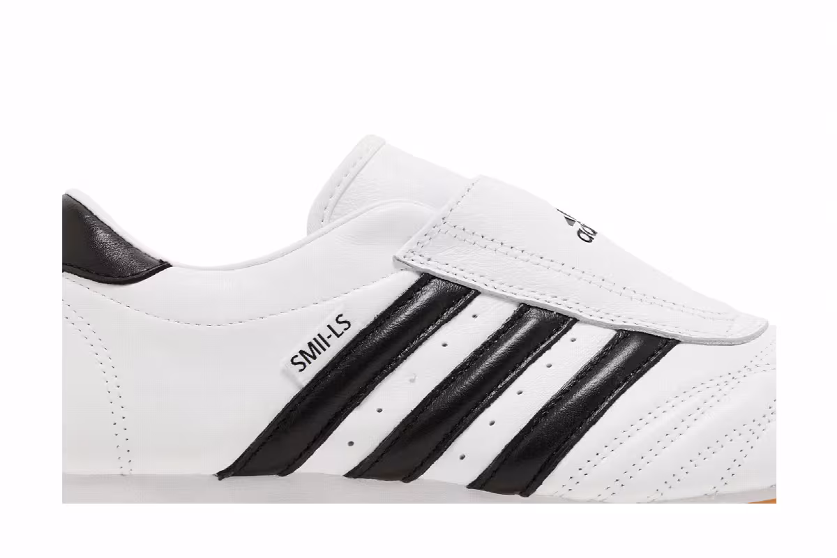 adidas Women's Taekwondo White Black Gum, view 3