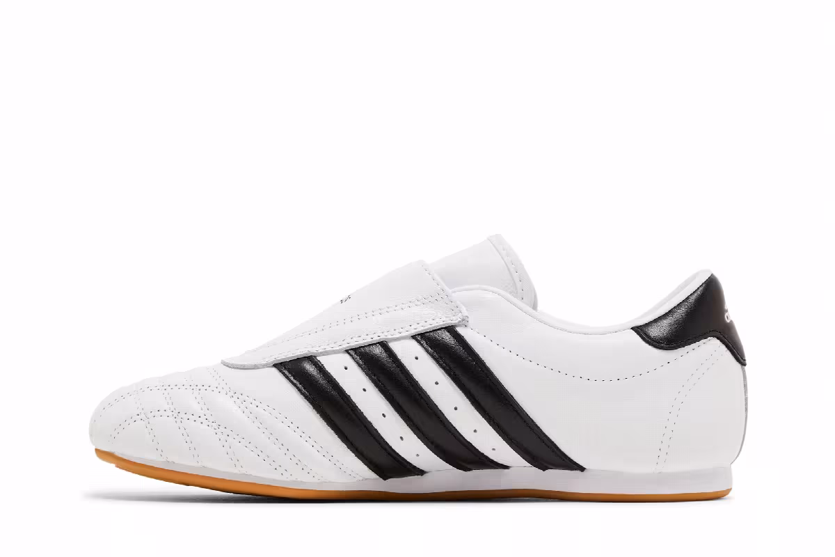 adidas Women's Taekwondo White Black Gum, view 4