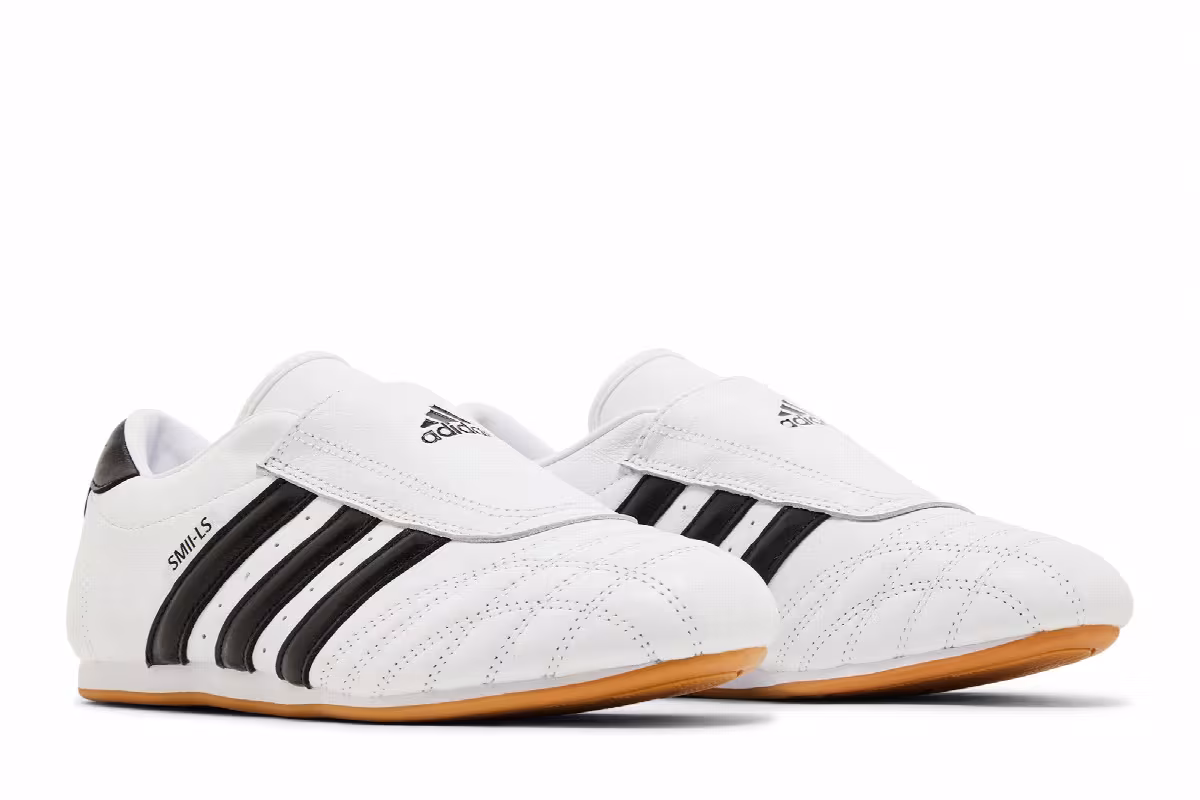 adidas Women's Taekwondo White Black Gum, view 9